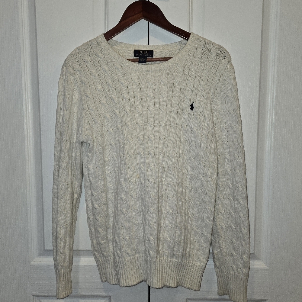 Polo Ralph Lauren Cable Knit Sweater – Women’s Size XL #0016
